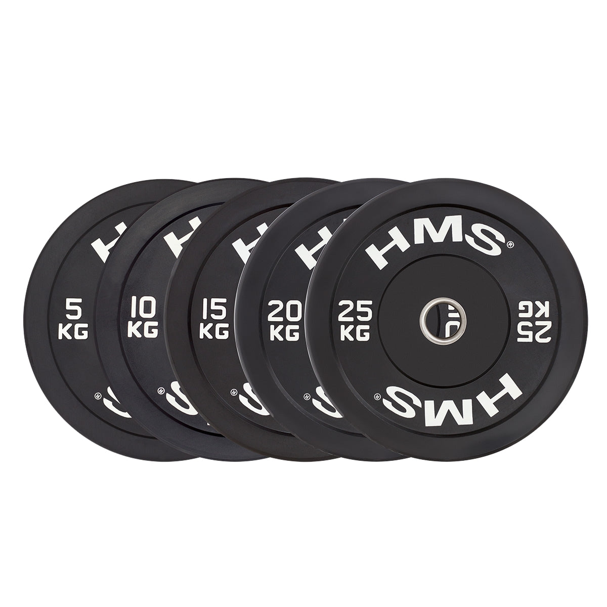 20 kg Black Olympic Bumper Plate