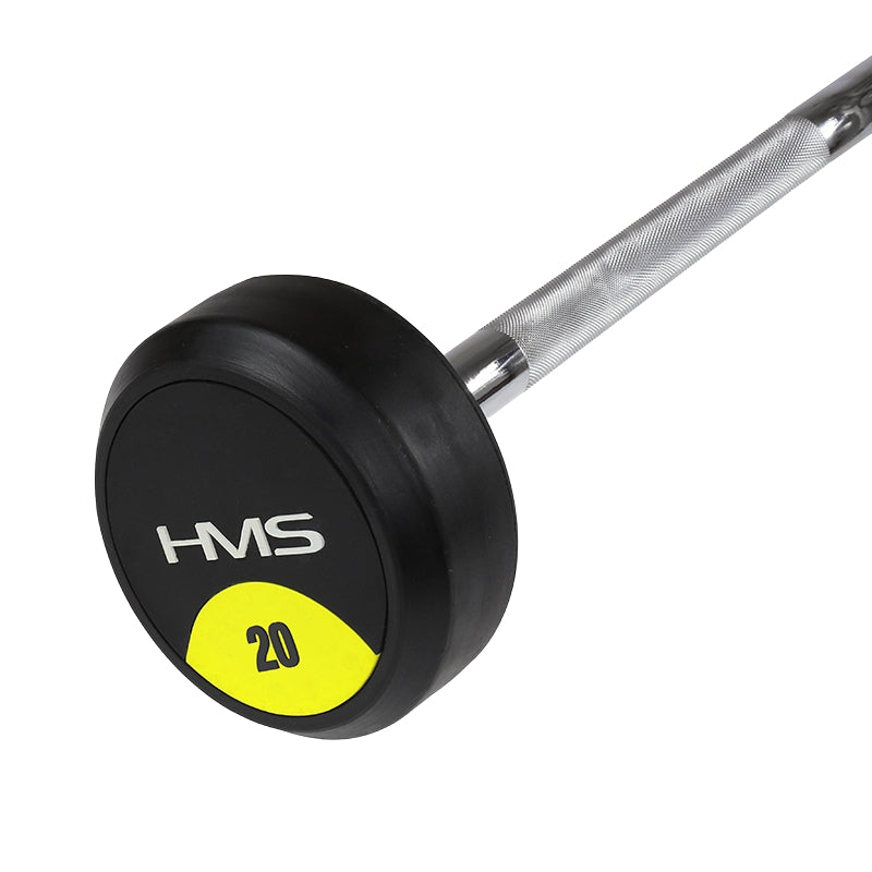20 kg Rubber Coated Barbell – Gym Weightlifting Equipment