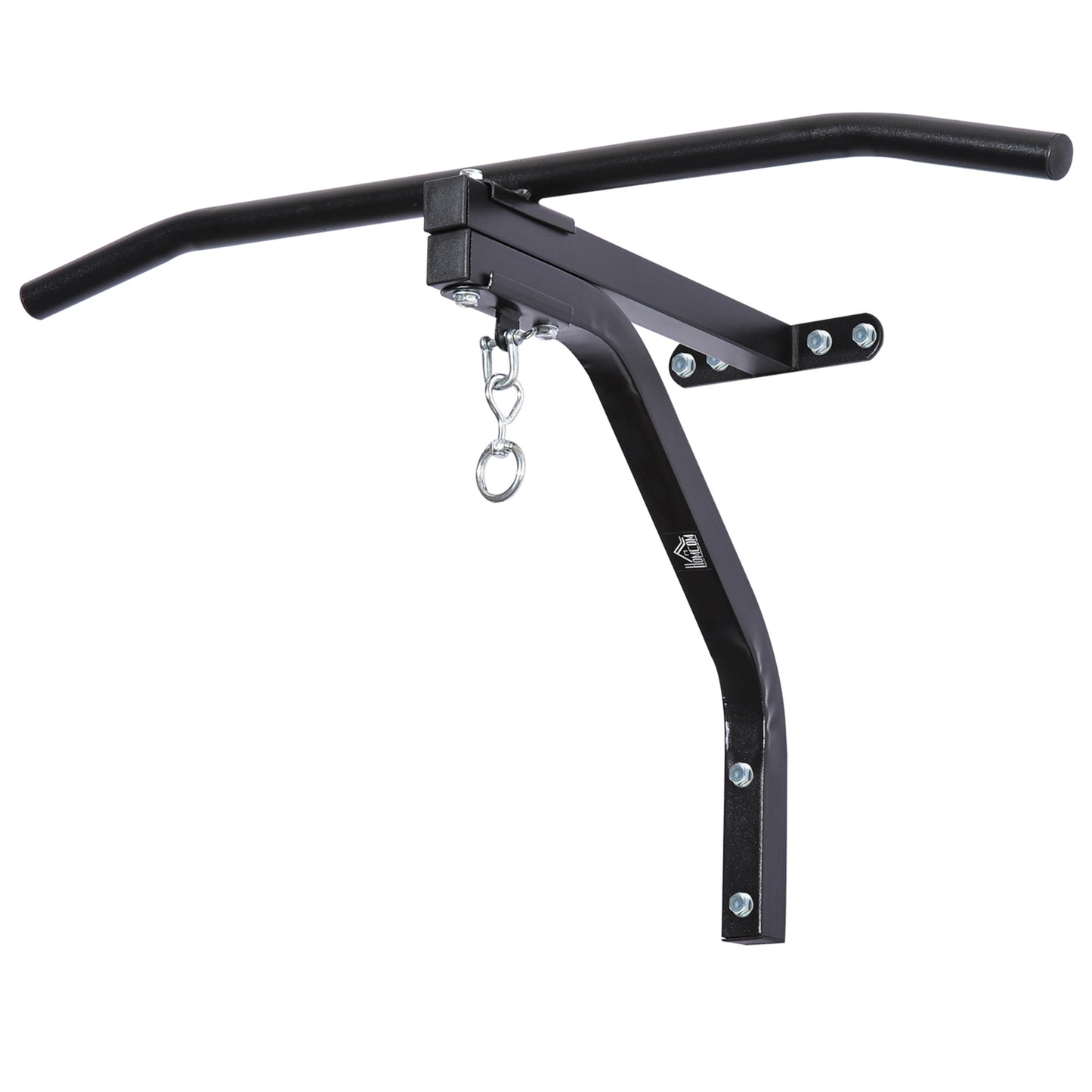 Wall-mounted box holder, steel, 130 kg capacity