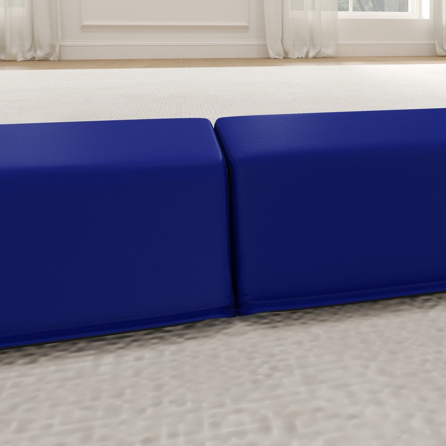 236 cm non-slip folding balance beam for children, indoor/outdoor