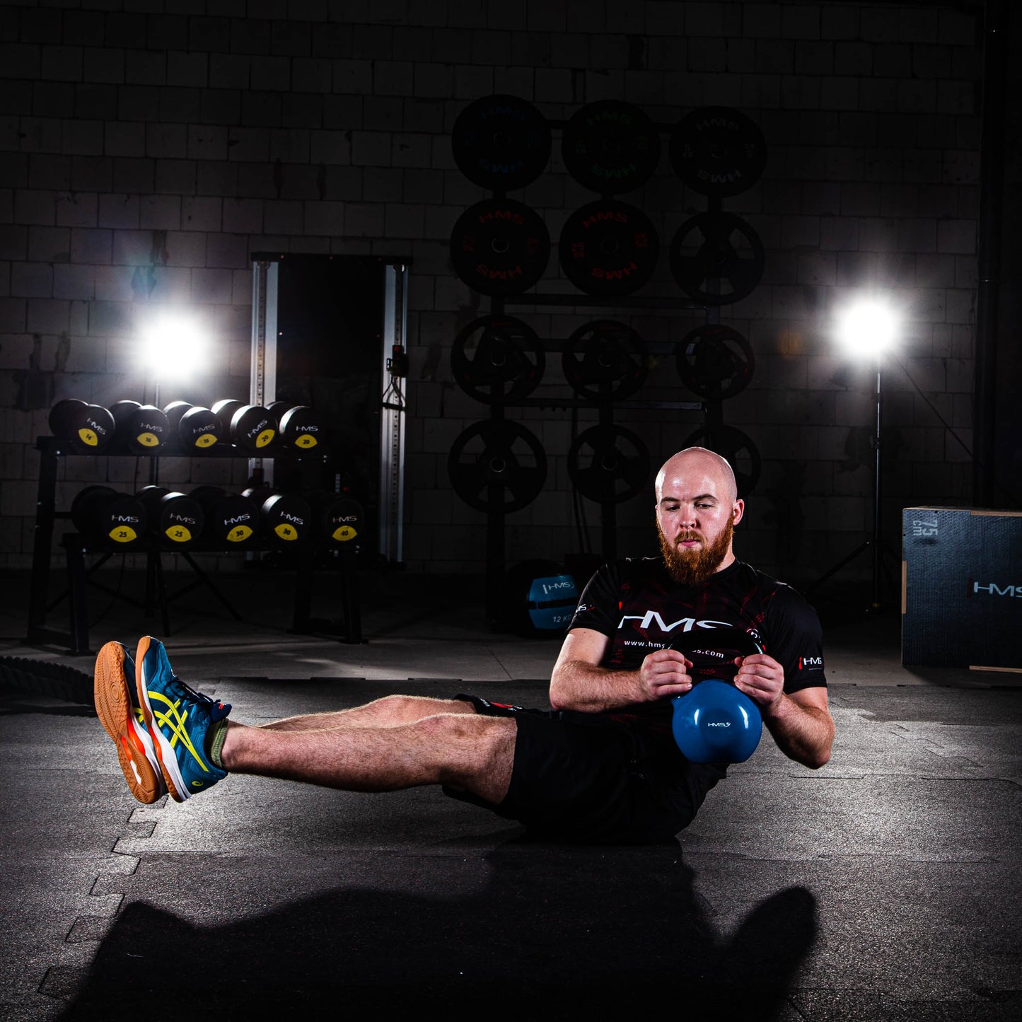 24 kg Cast Iron Kettlebell – Blue