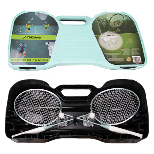 25515 badminton set in case