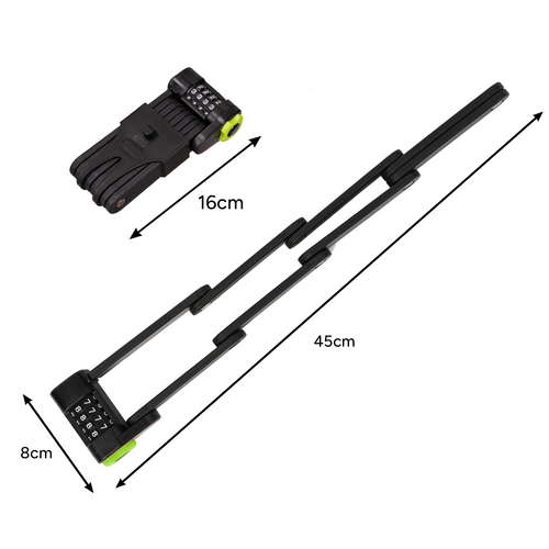 25733 Folding Bike Lock