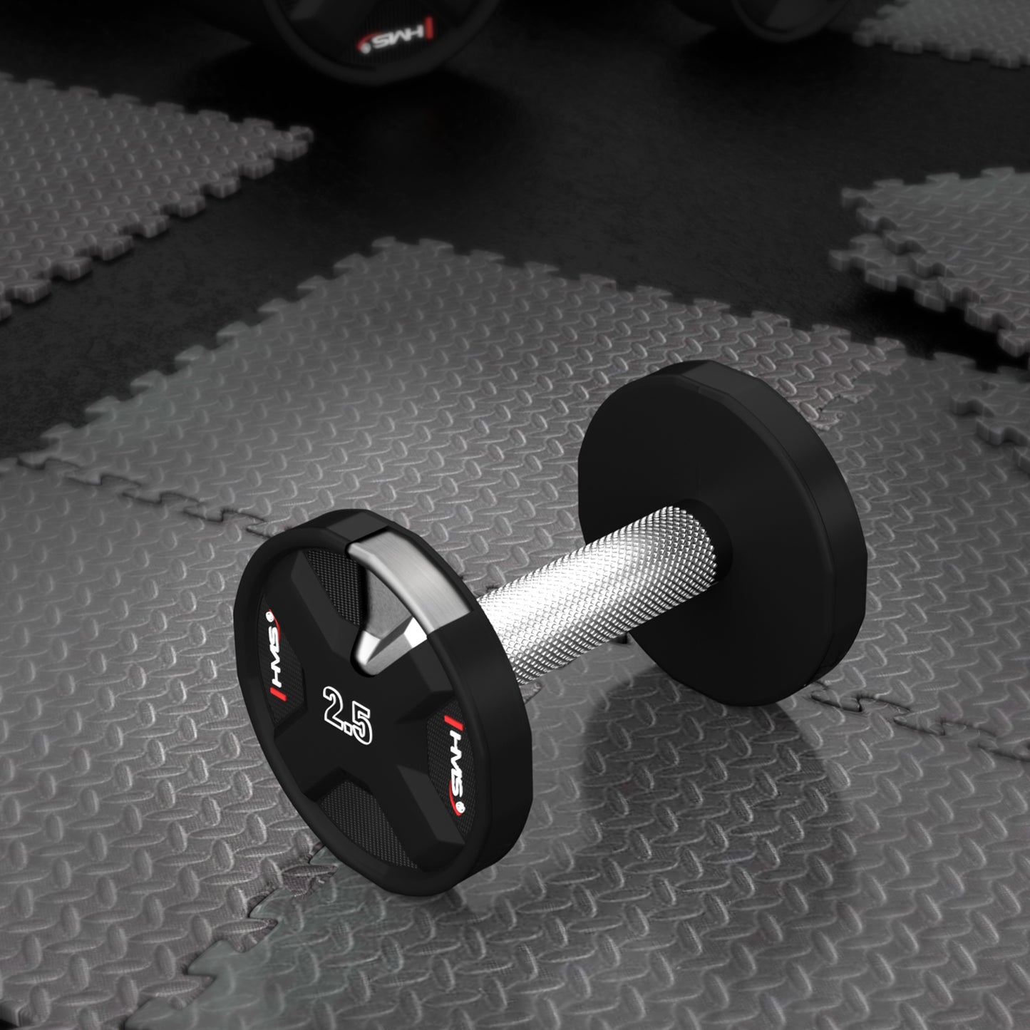 2.5 KG Polyurethane Dumbbell for Strength Training