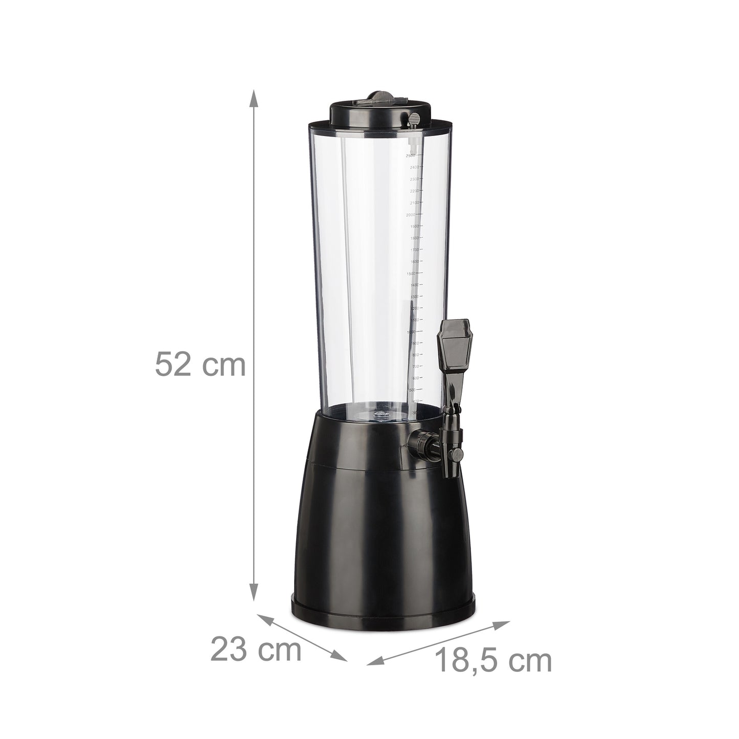 2.5 L Beer Tower with Tap