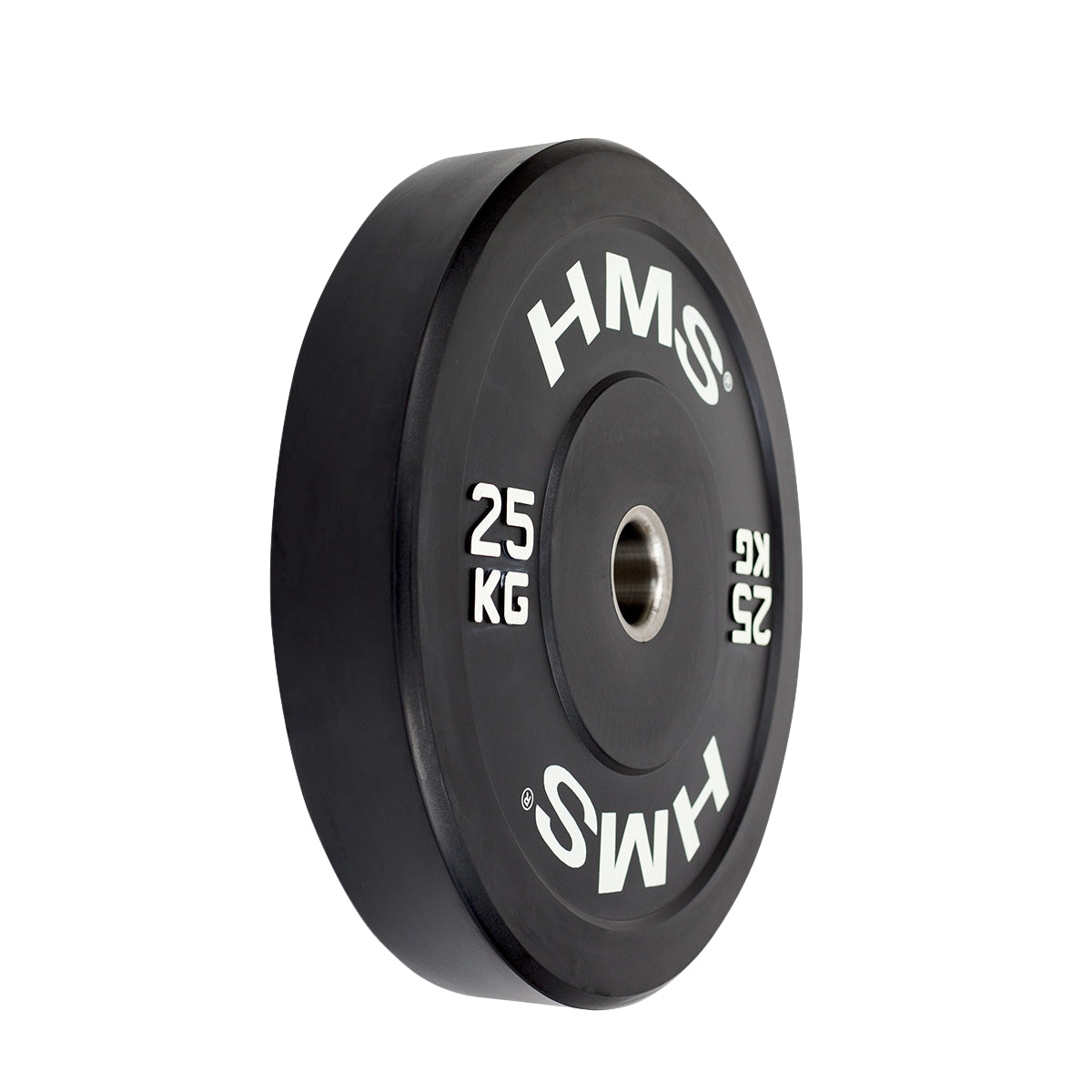 25 kg Black Olympic Bumper Plate