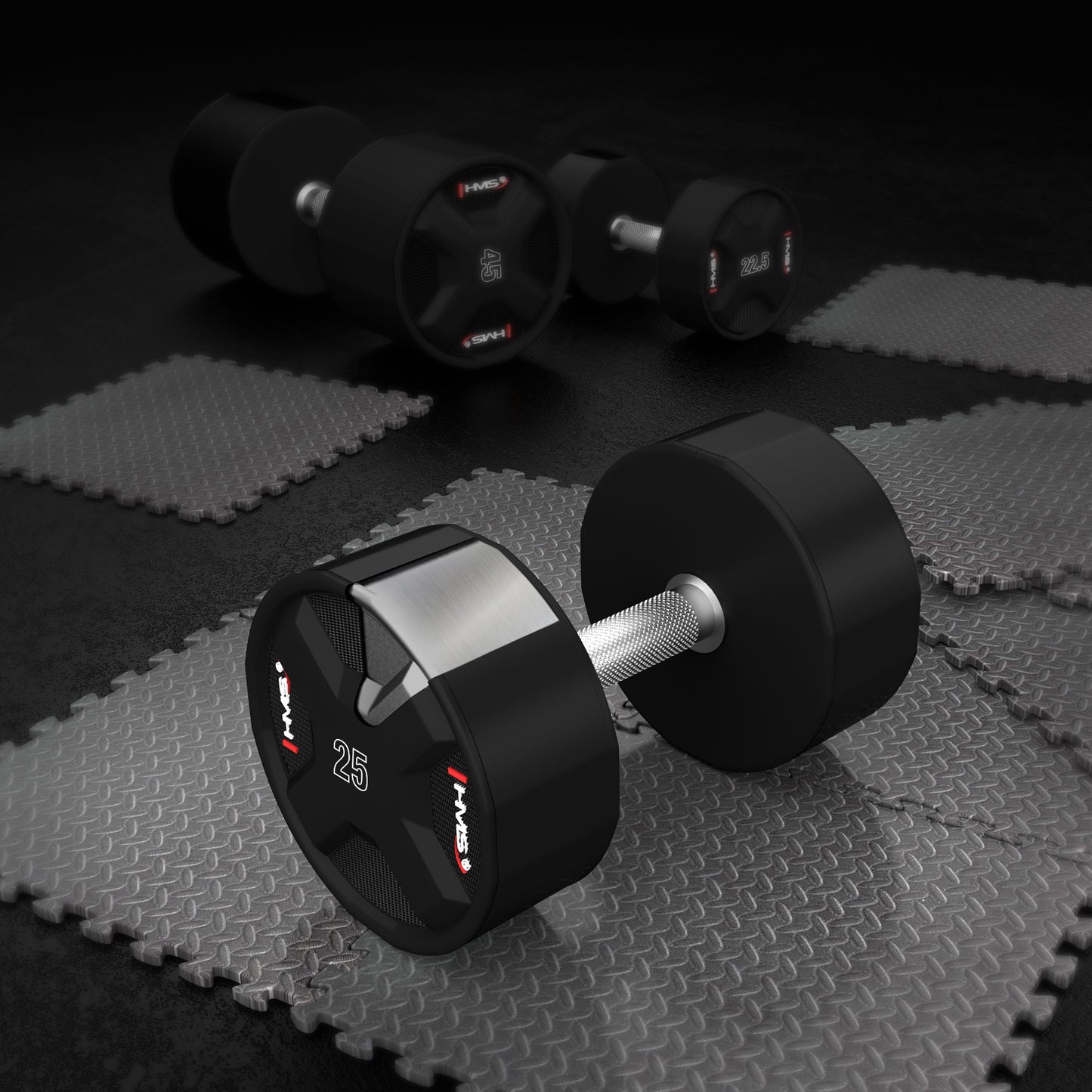 25 kg Polyurethane Dumbbell – HPC CPU HMS