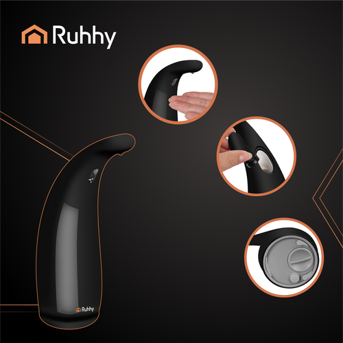 26076 Touchless Soap Dispenser Black