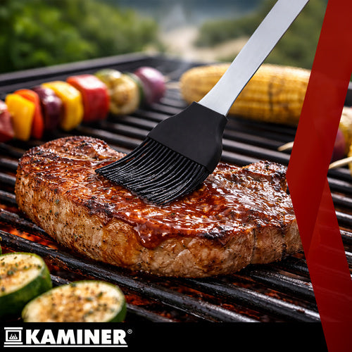 26-Piece Stainless Steel Grill Utensil Set with Case