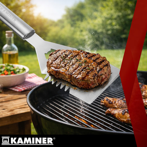 26-Piece Stainless Steel Grill Utensil Set with Case