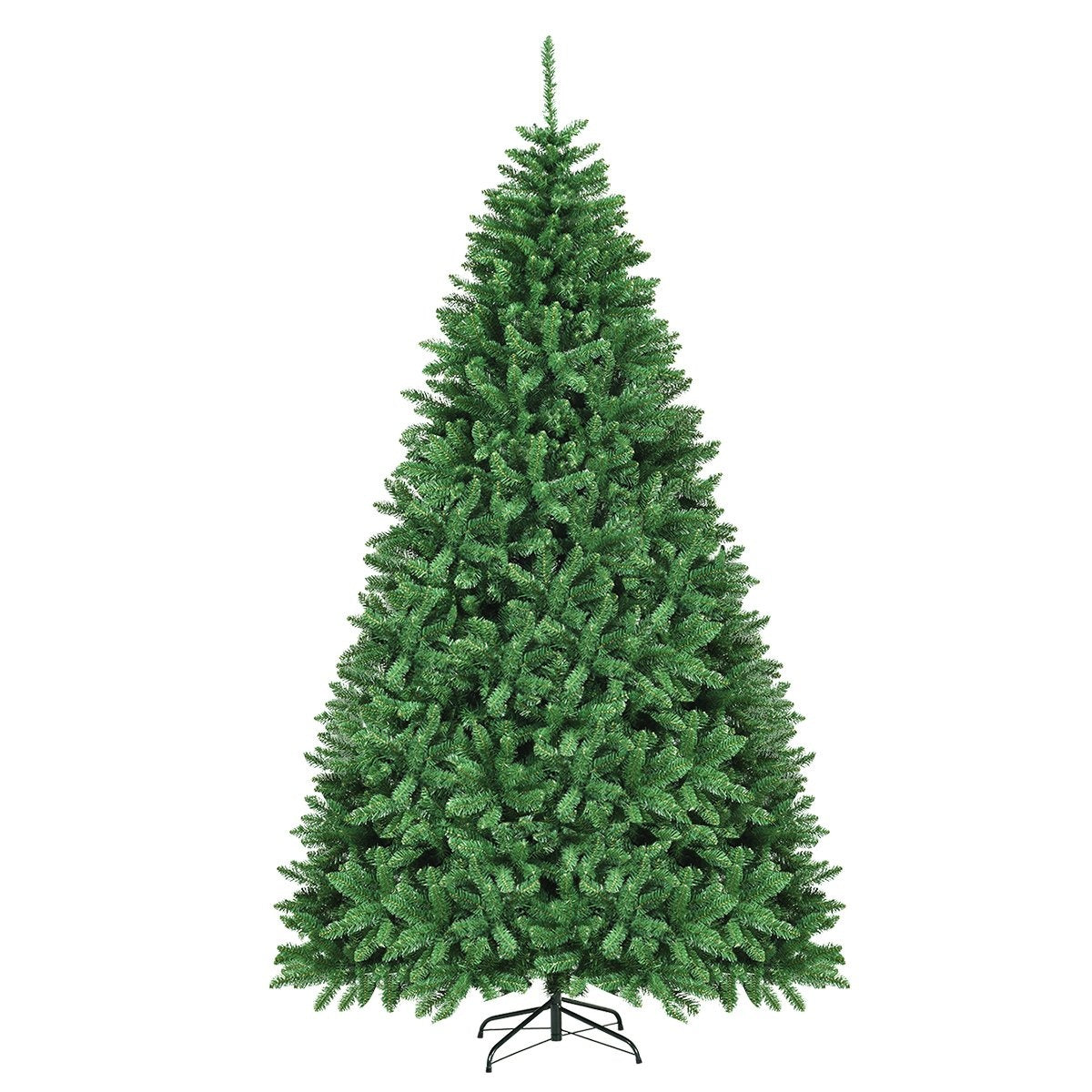 275 cm Artificial Christmas Tree Metal Stand Artificial Tree with 3594 Tips