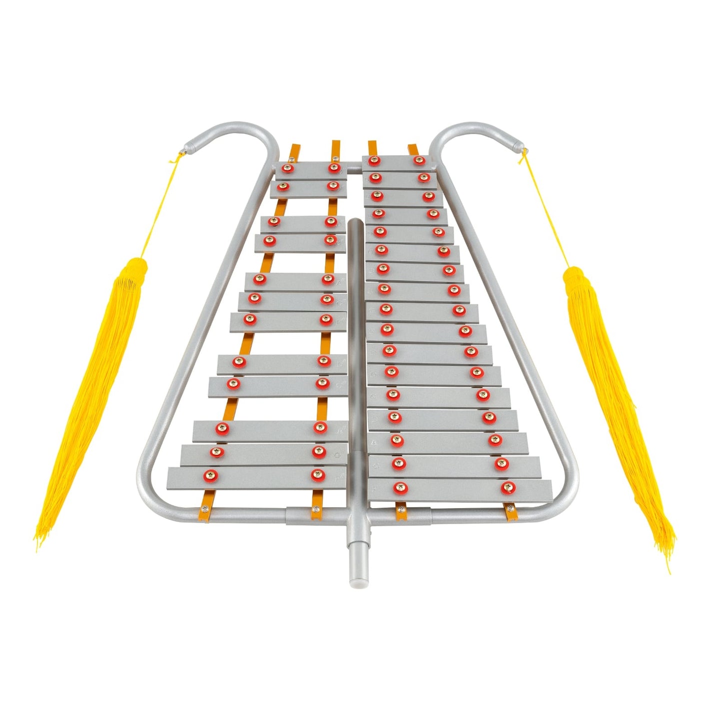 29-Note Aluminum Marching Glockenspiel with Adjustable Handle