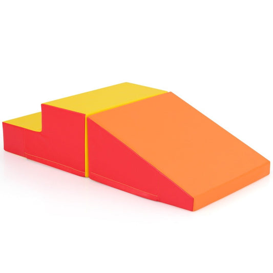 2 PCS. Children's foam building blocks for running around &amp; Climbing soft building blocks giant building blocks red