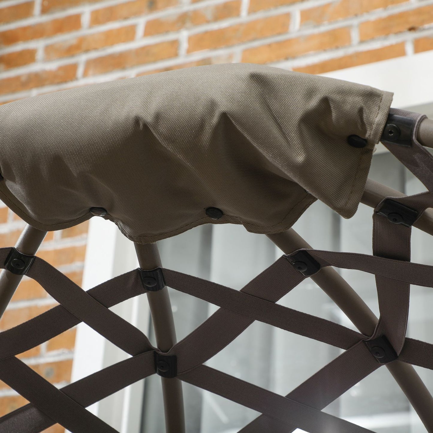 Garden chair set, wicker with folding seat and cushions