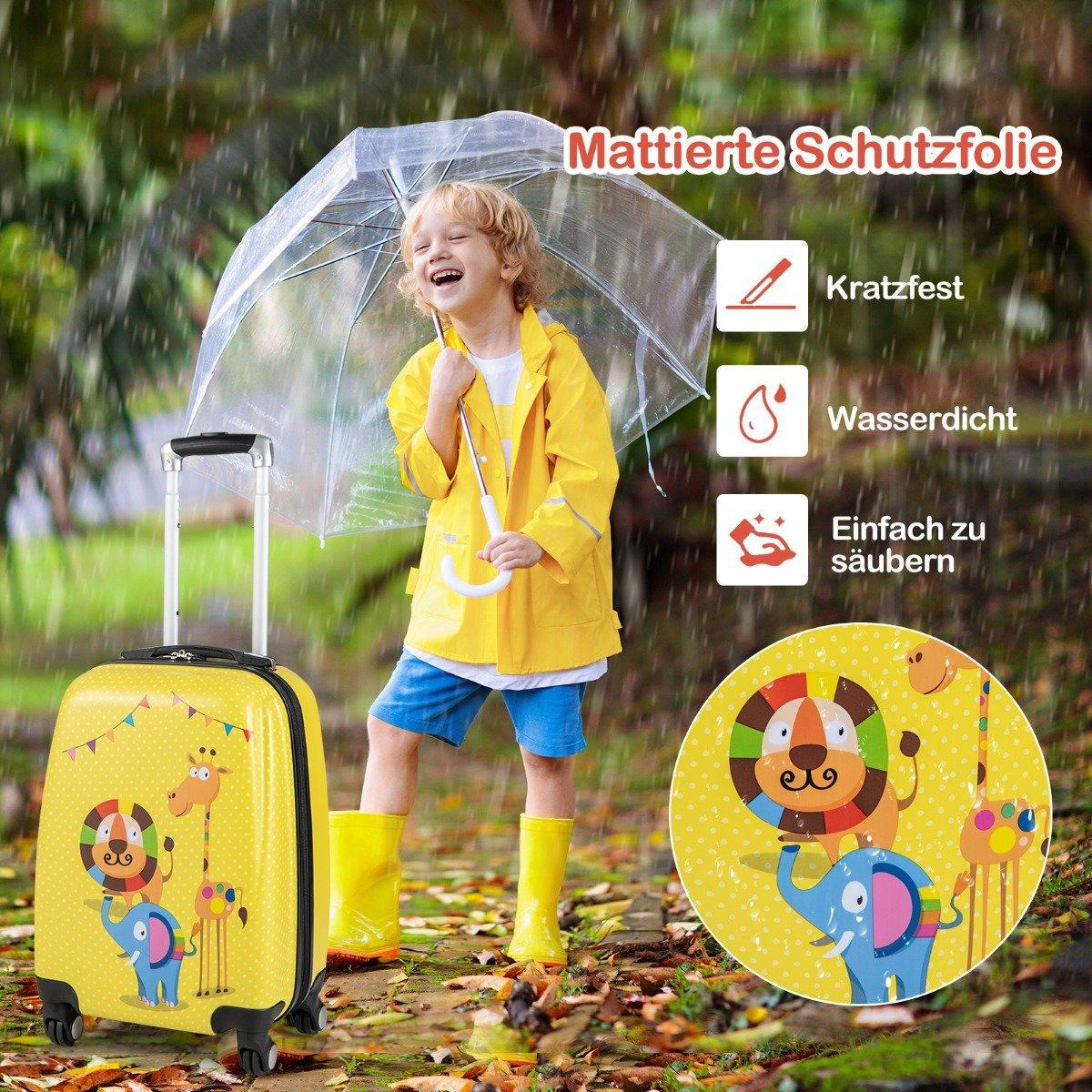 2 Piece Kids Luggage Set Hand Luggage and Backpack Set