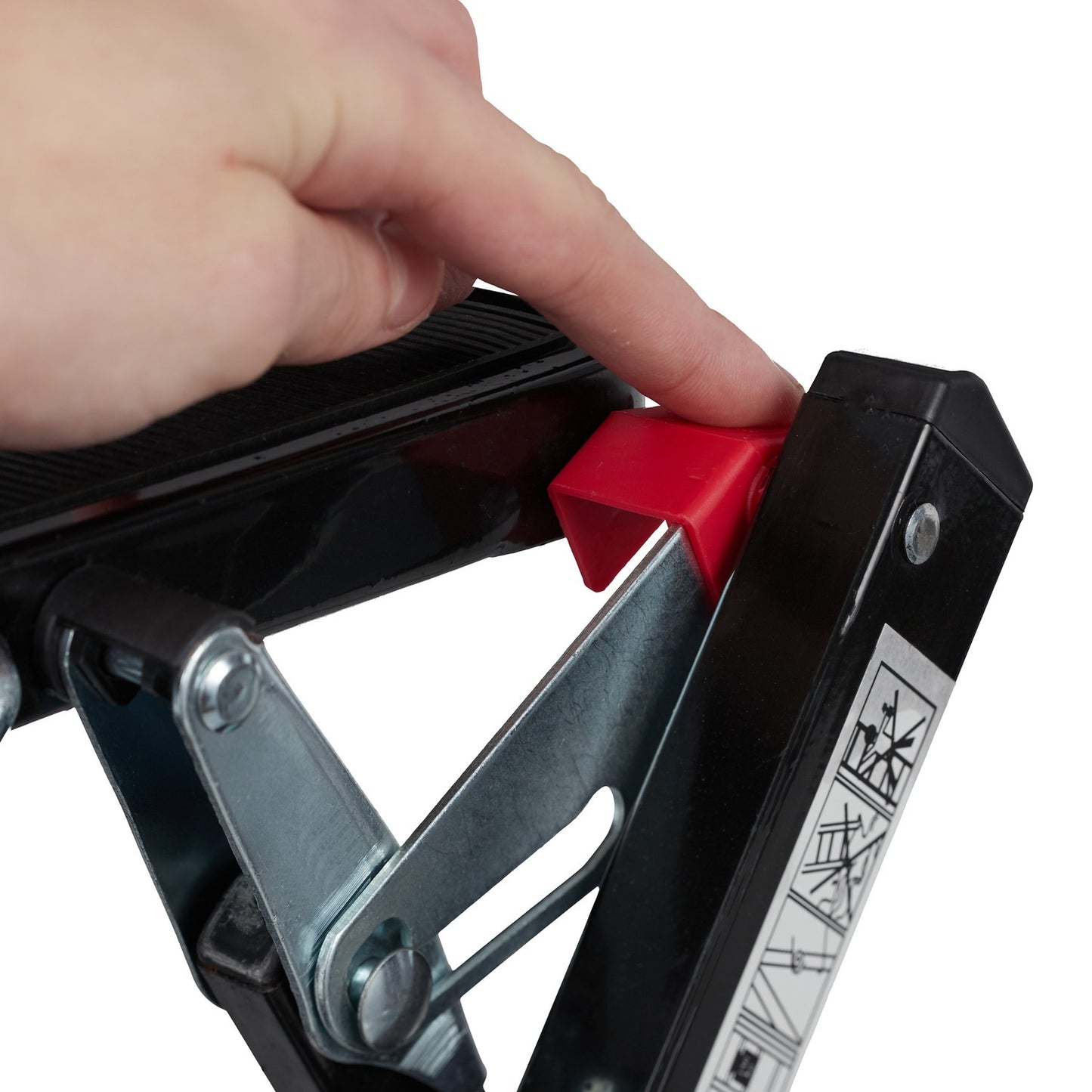 2-step folding stepladder