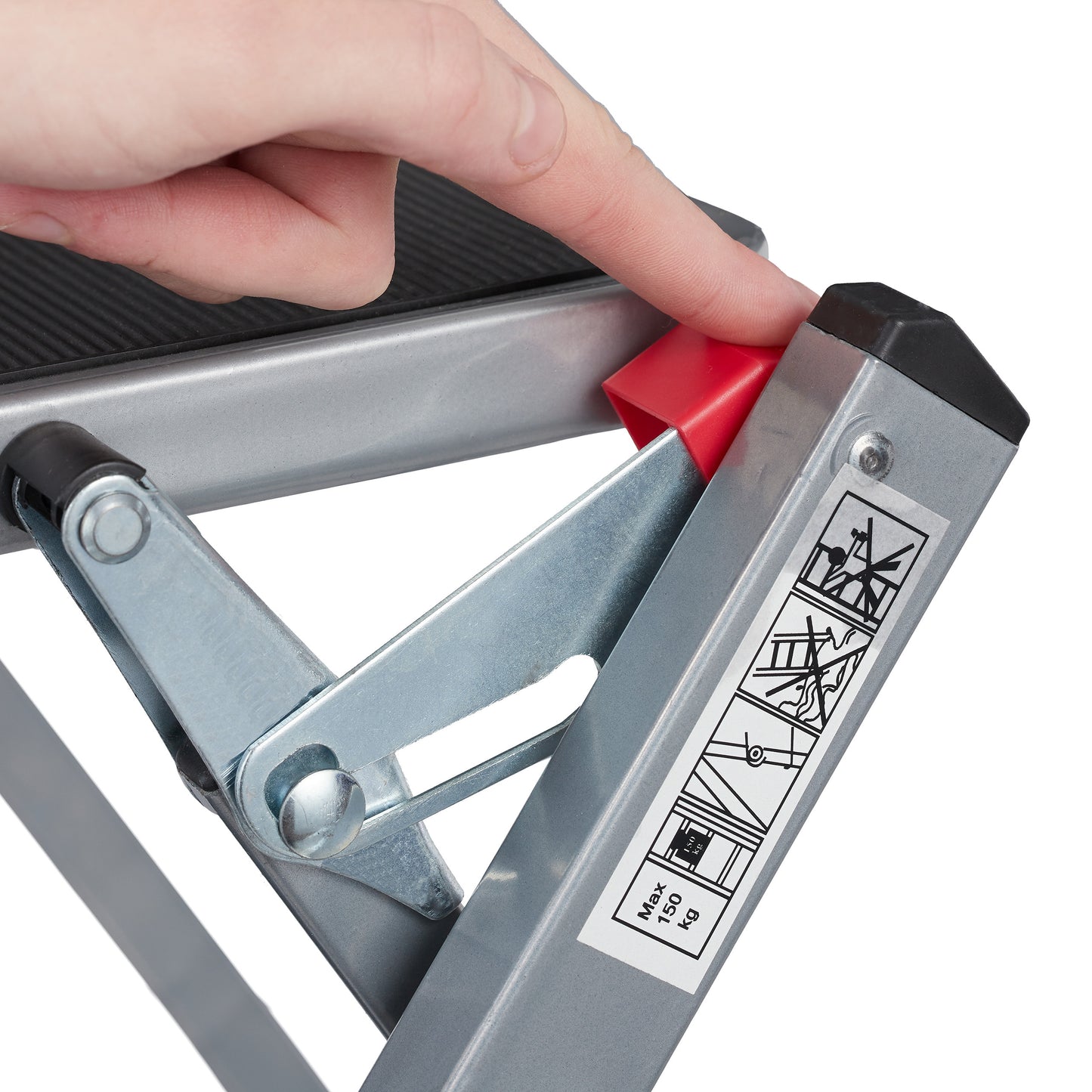 2-Rung Folding Step Ladder