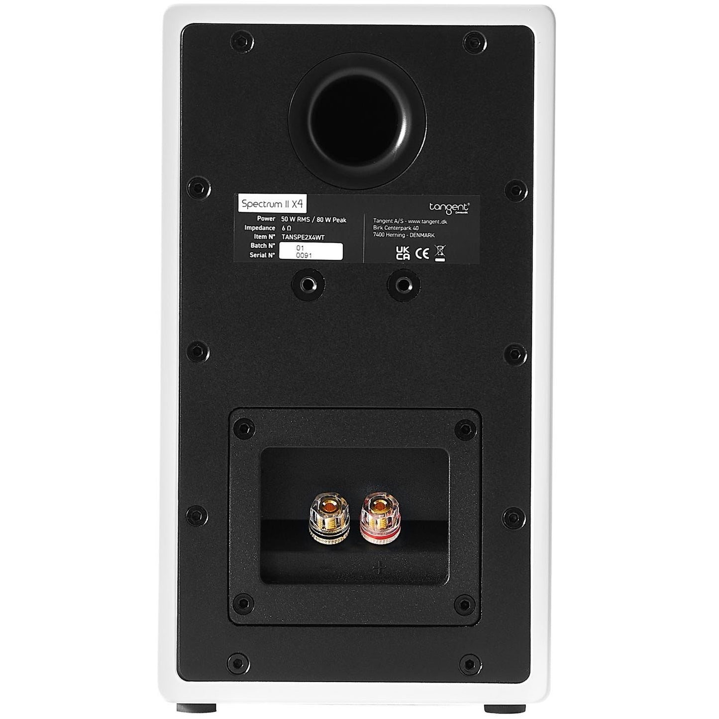 2-Way Speakers, Spectrum X4 II, White