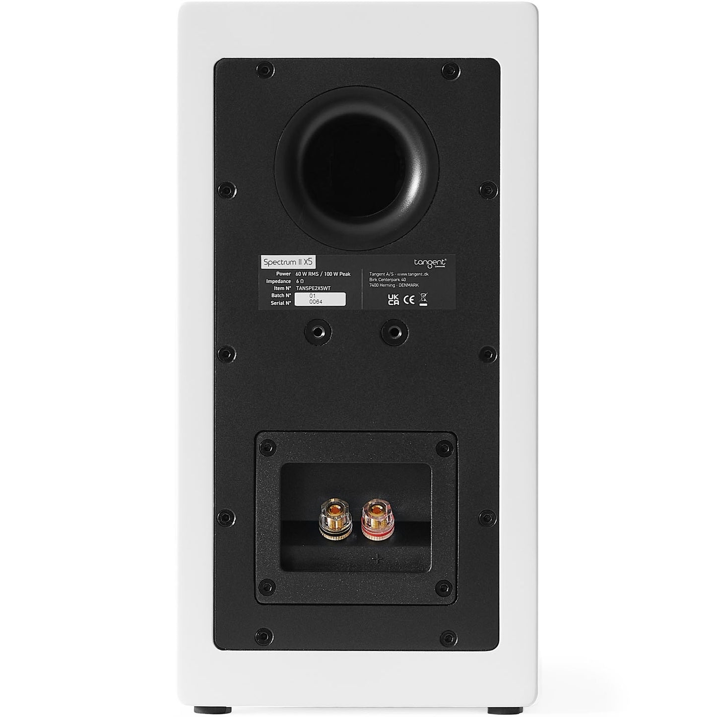 2-Way Speakers, Spectrum X5 II, White