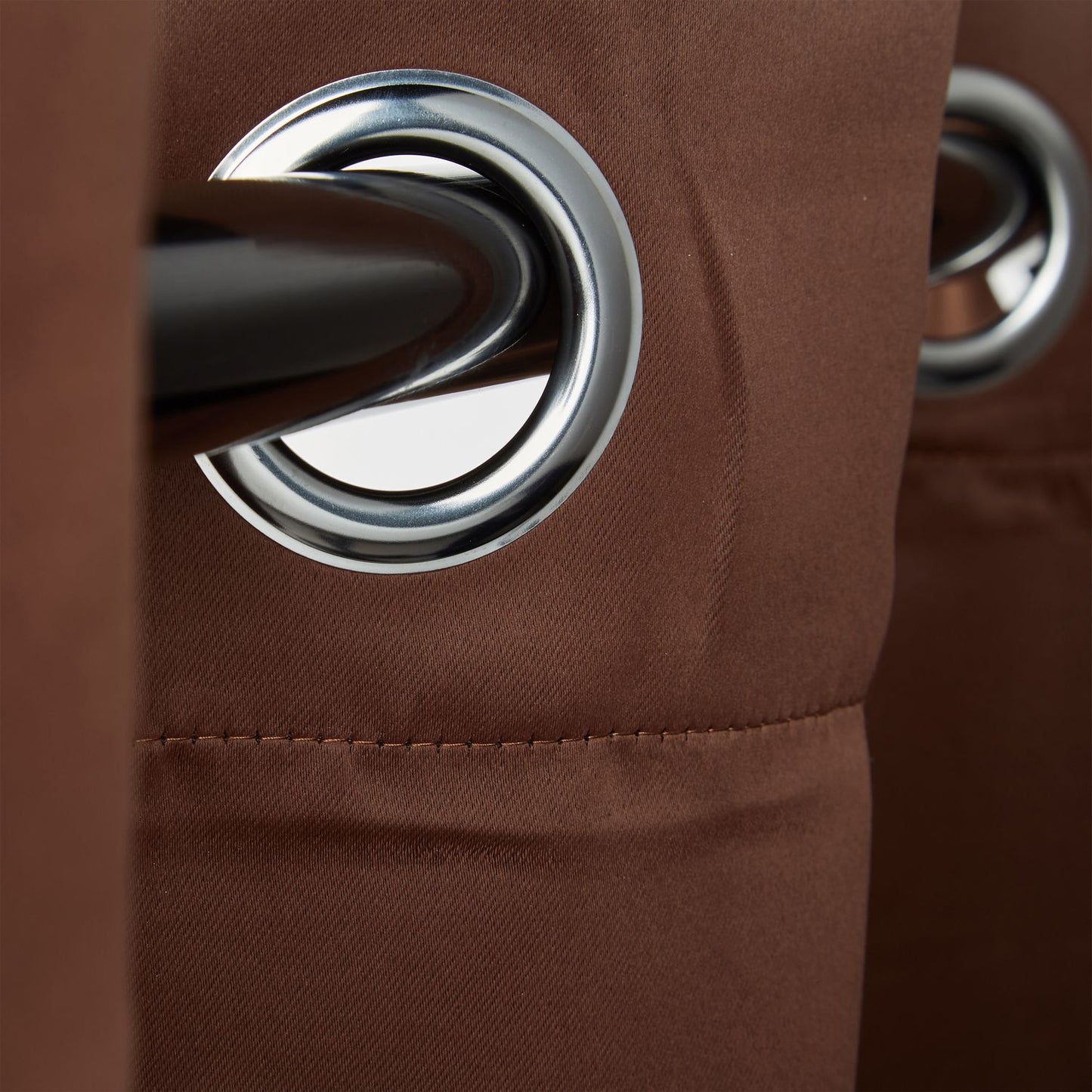 2 blackout curtains with eyelets
