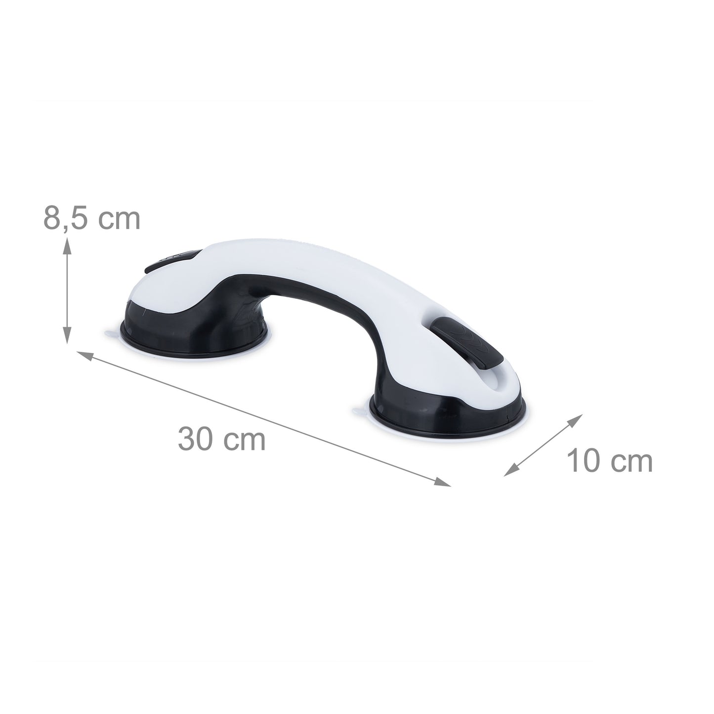 2 grip handles with suction cup