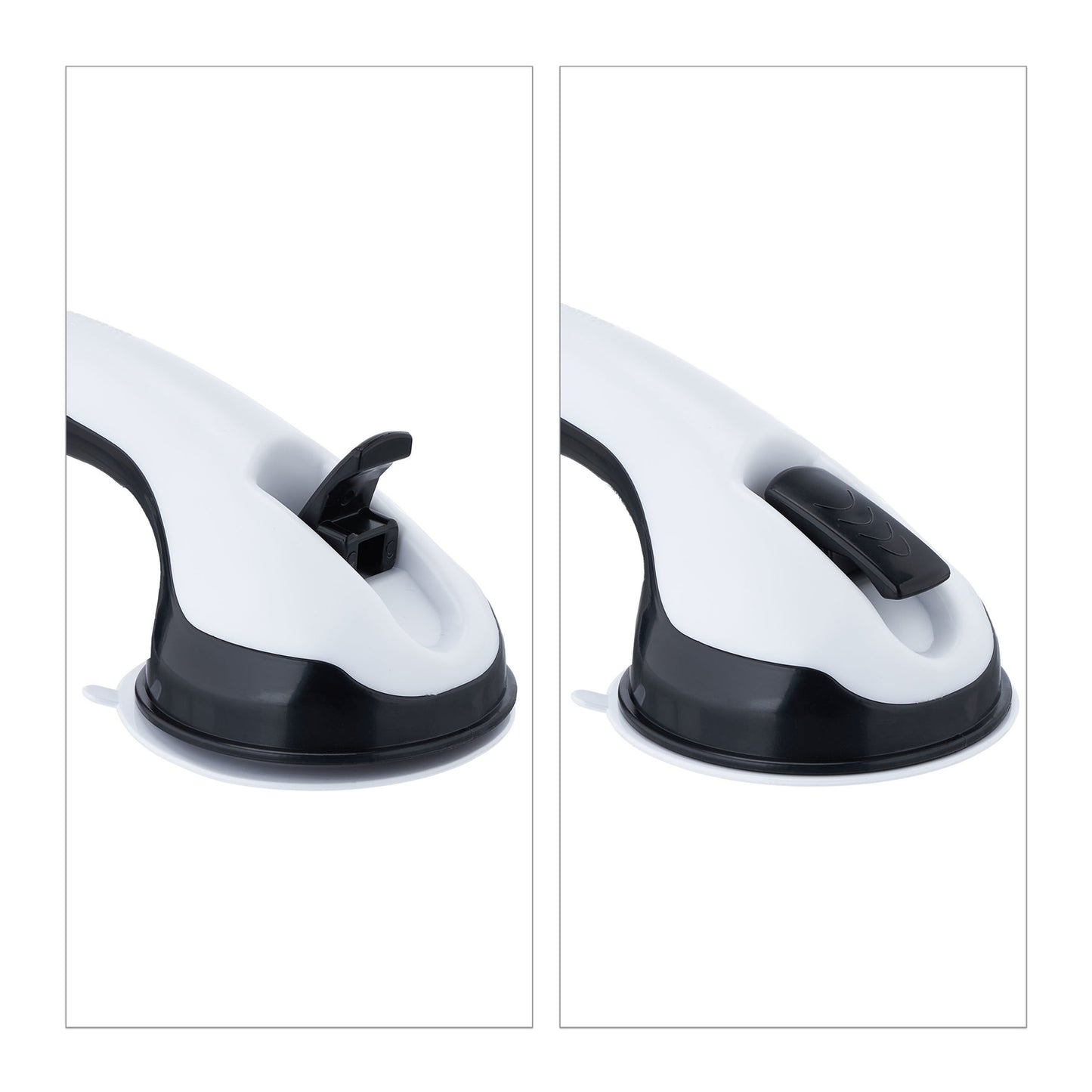 2 grip handles with suction cup