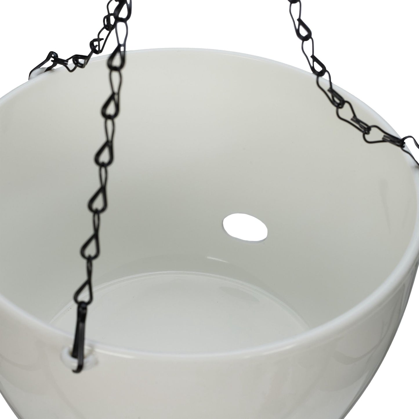 2 hanging baskets with water containers - M