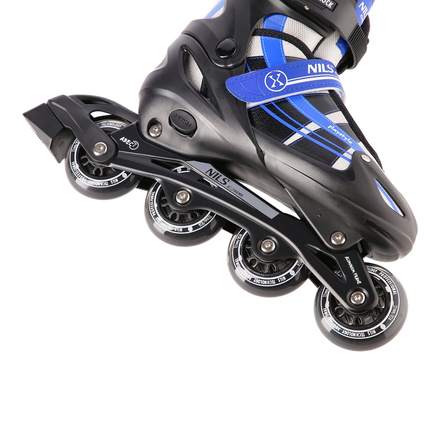 2-in-1 Inline & Ice Skates, Dark Blue, Size L (39-42)