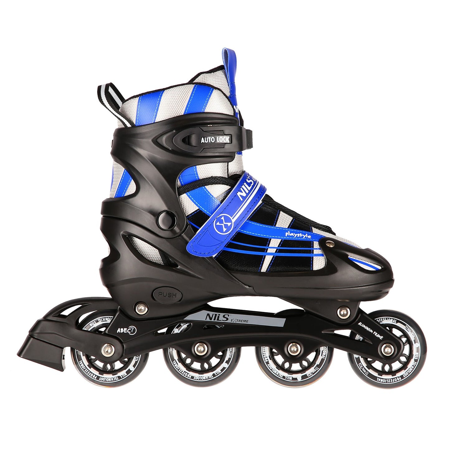 2-in-1 Inline & Ice Skates, Dark Blue, Size L (39-42)