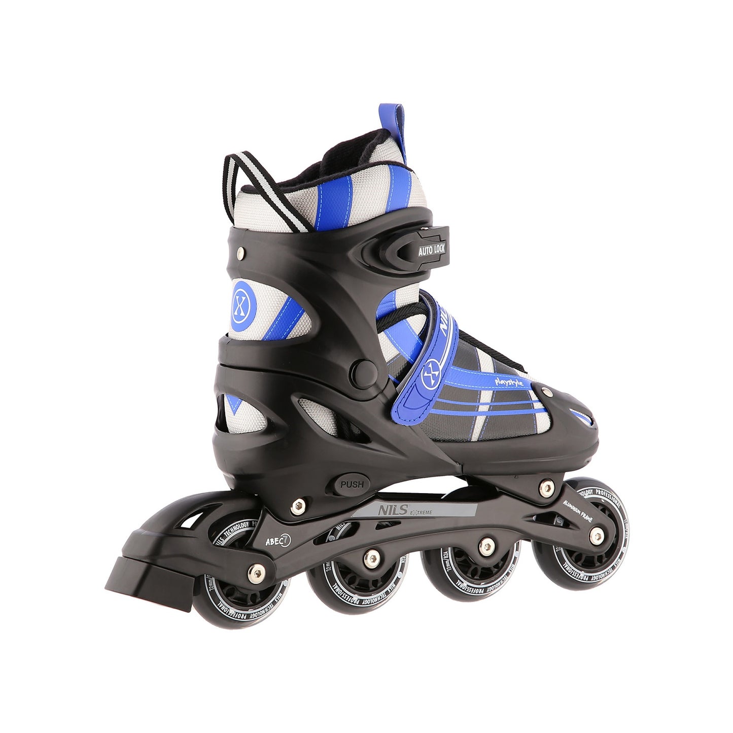 2-in-1 Inline & Ice Skates, Dark Blue, Size M (35-38)