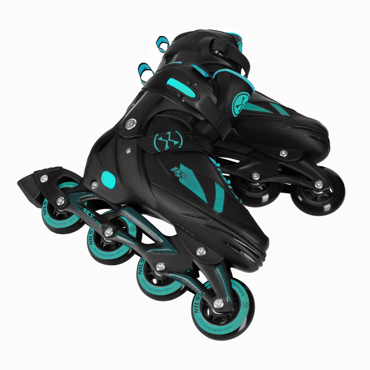 2-in-1 Inline & Ice Skates, Green, Size XS (28-31)