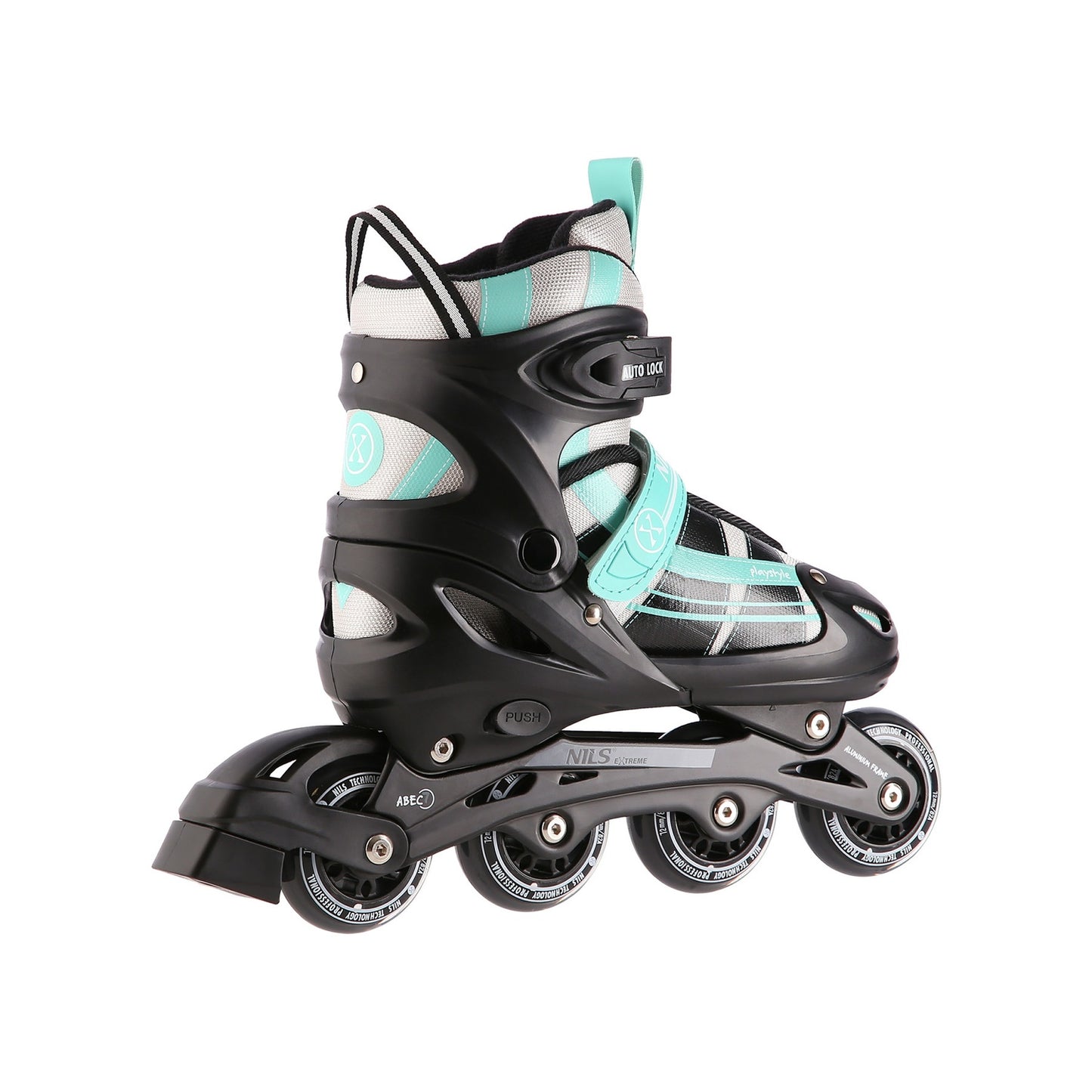 2-in-1 Inline & Ice Skates, Mint, Size M (35-38)