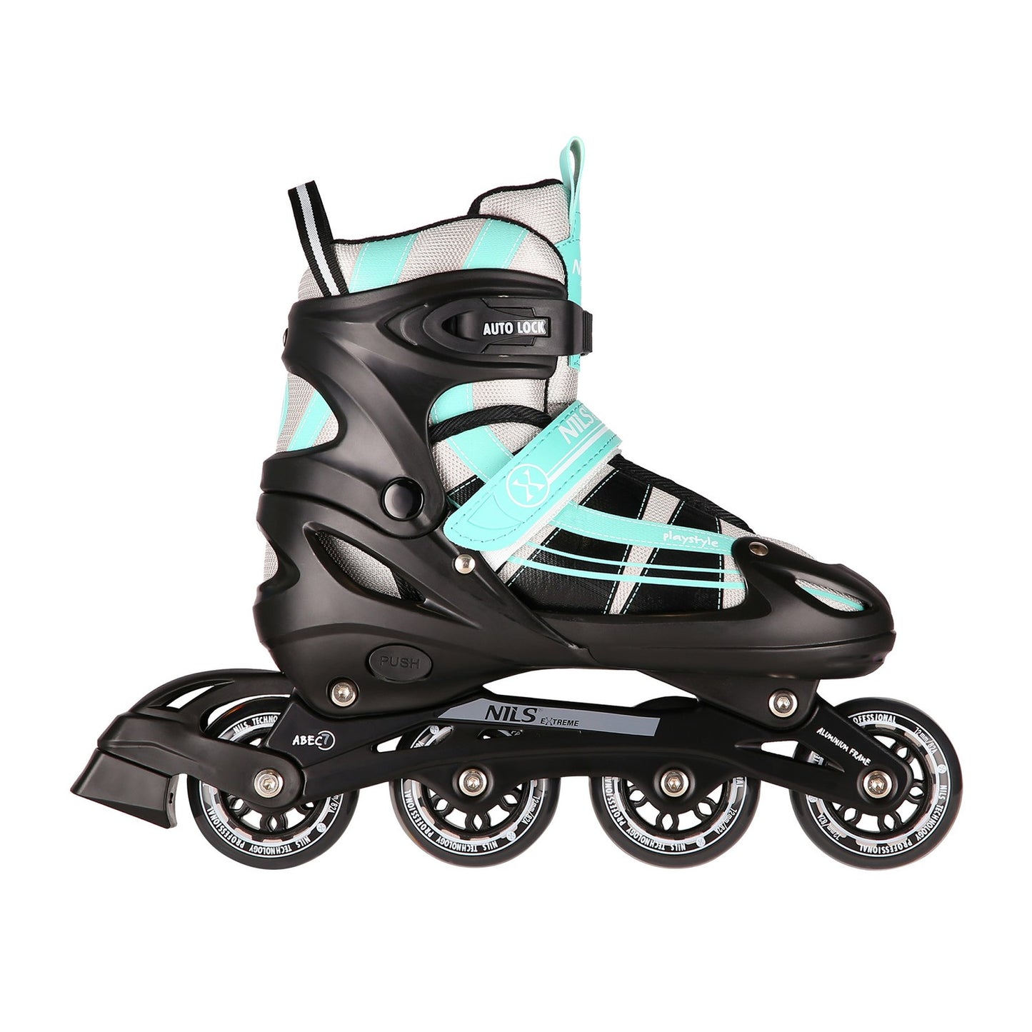 2-in-1 Inline & Ice Skates, Mint, Size M (35-38)
