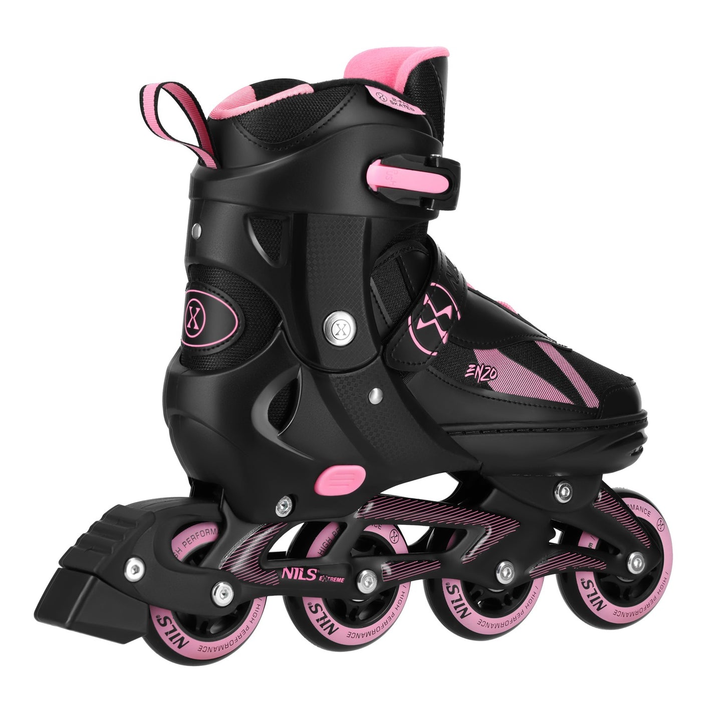 2-in-1 Inline & Ice Skates, Pink, Size S (32-35)