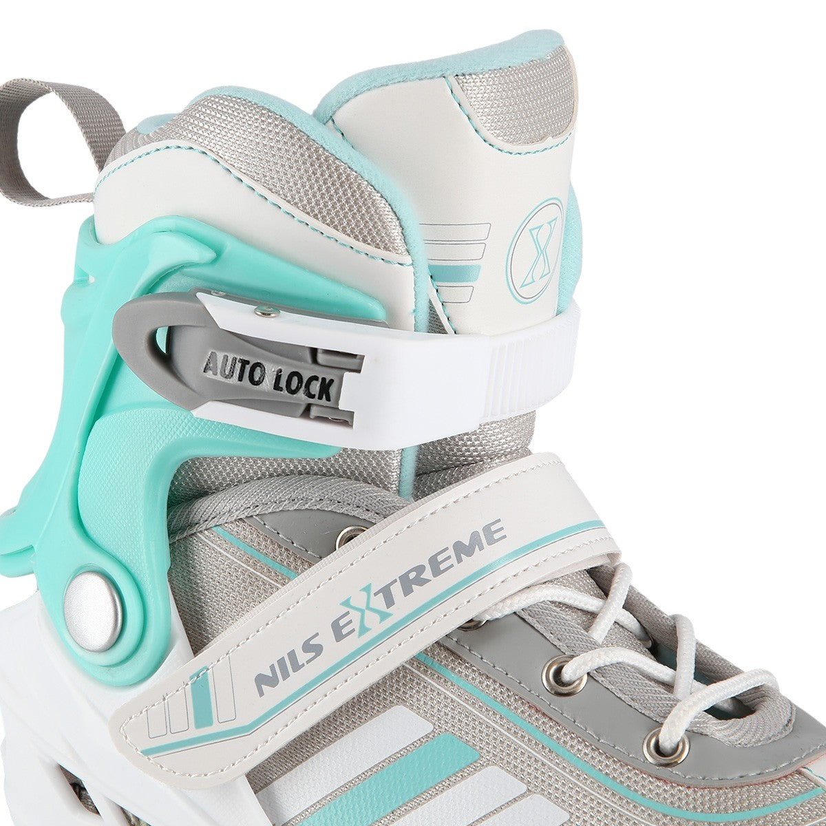 2-in-1 Inline & Ice Skates, White/Blue, Size S (29-33)