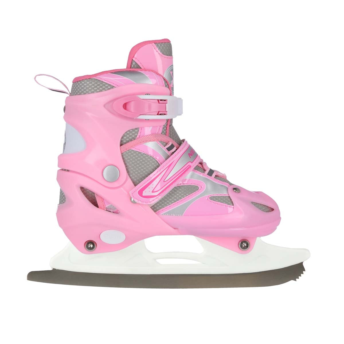 2-in-1 Pink Inline & Ice Skates, Size L (39-42)