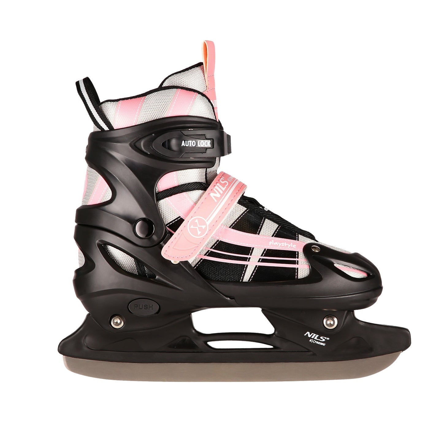 2-in-1 Pink-White Inline & Ice Skates, Size L (39-42)