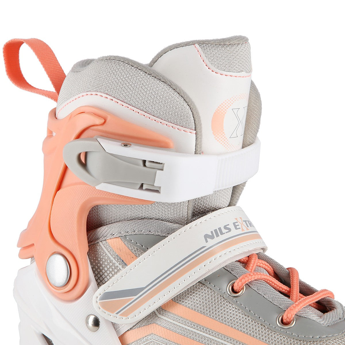 2-in-1 White/Pink Inline & Ice Skates, Size S (29-33)