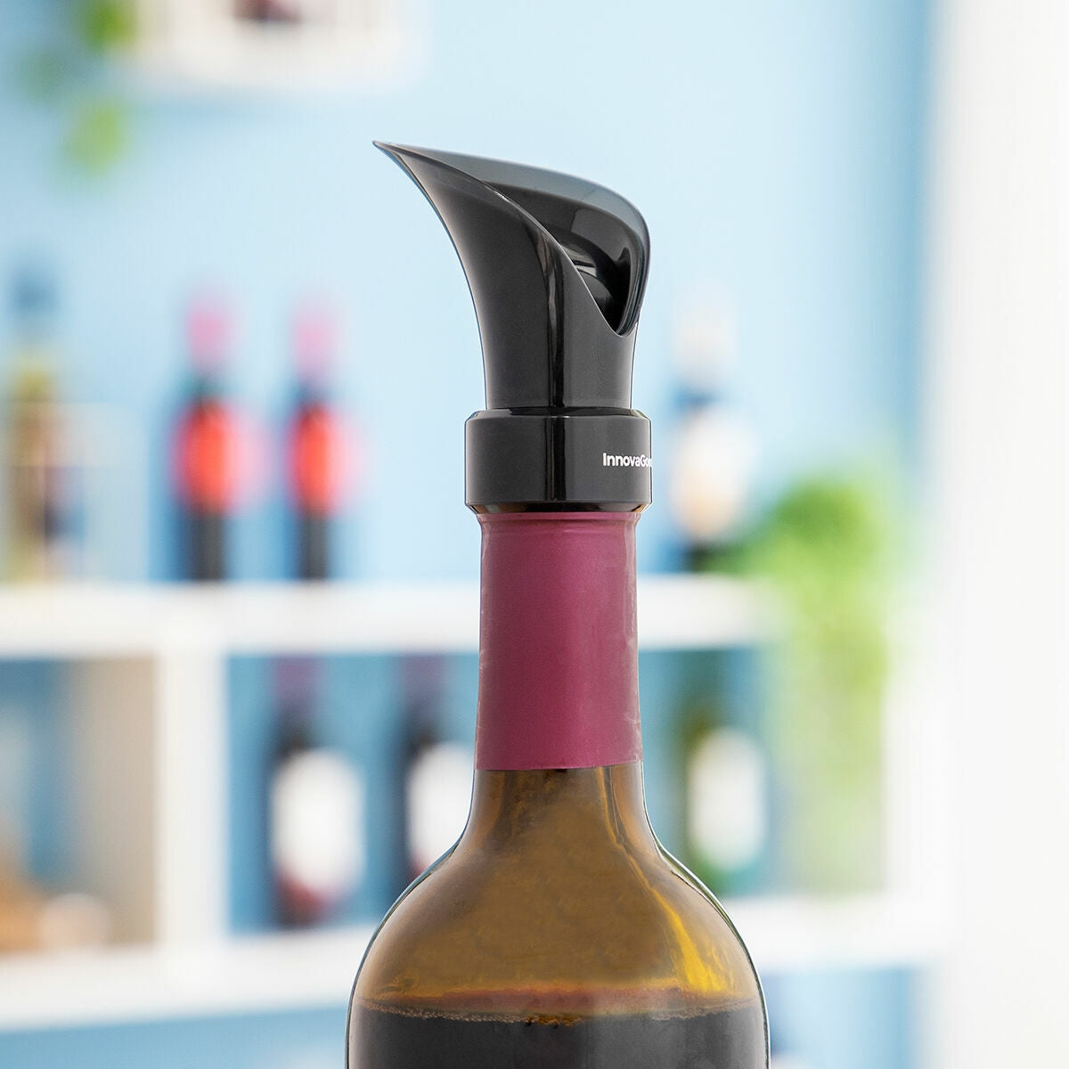 2-in-1 Wine Stopper with Pourer and Aerator Wintopp InnovaGoods