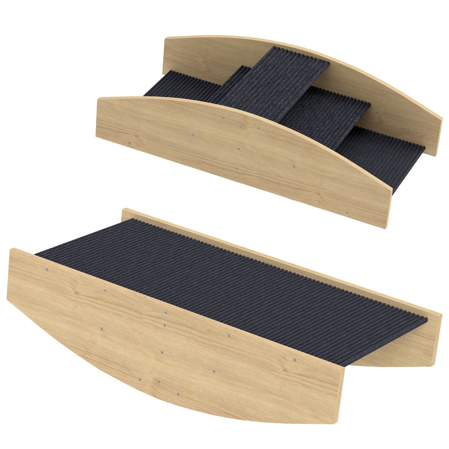 Dog Agility Rocker Ramp, wooden, for dogs under 15 kg