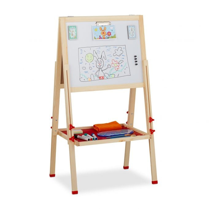 2-in-1 drawing easel for children