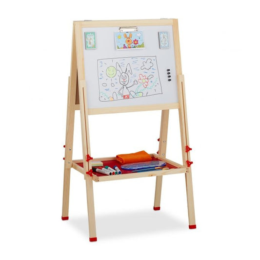 2-in-1 drawing easel for children