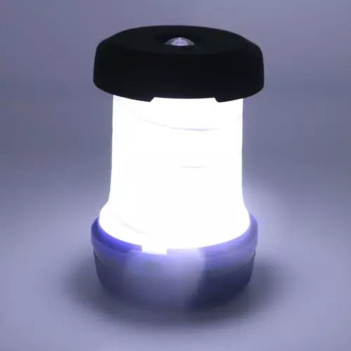 2in1 foldable tourist lamp - blue