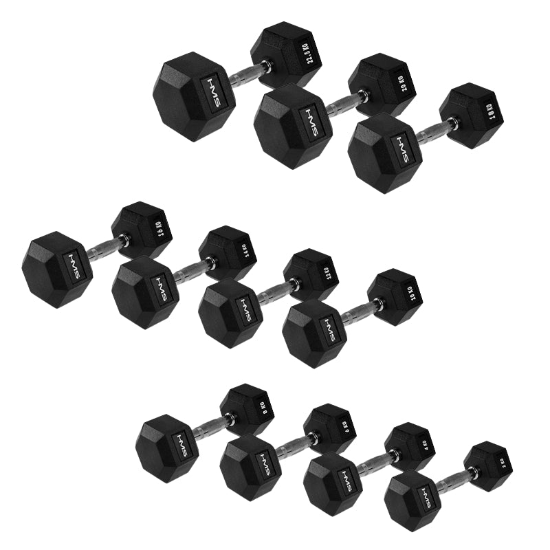 2 kg Hex Dumbbell – Rubber Coated