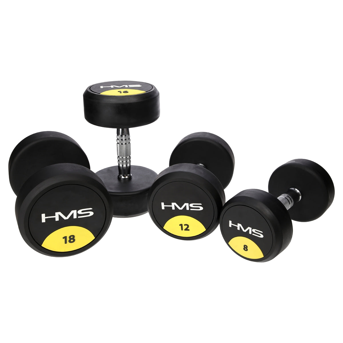 2 kg Rubber Dumbbell – Home Gym Equipment