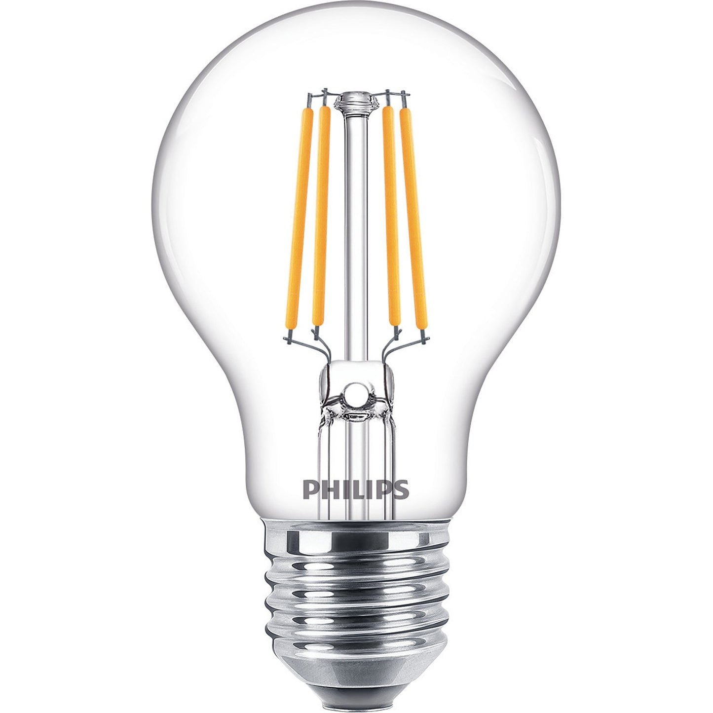 2-pack LED E27 Normal 4.3W (40W) Clear 470lm