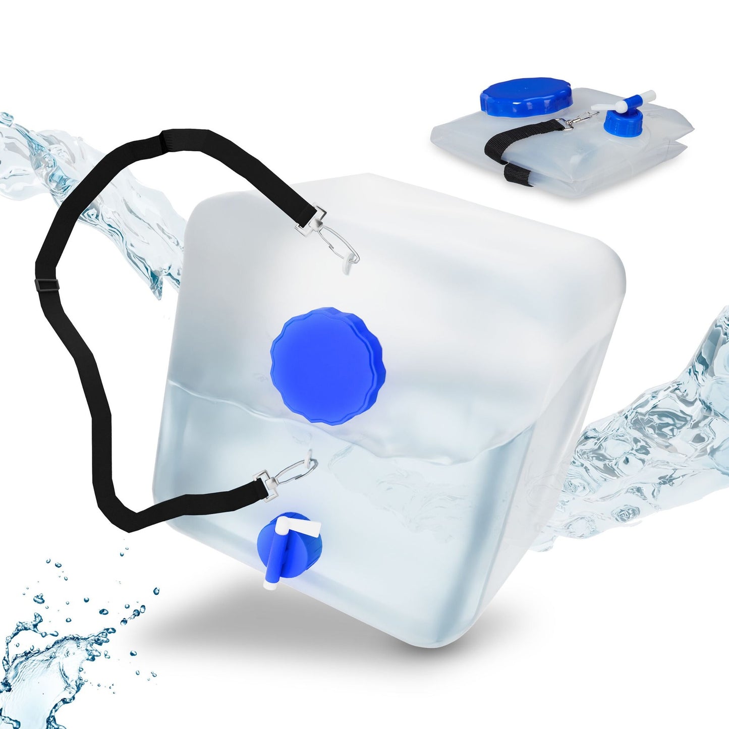 2 pcs. Collapsible water containers