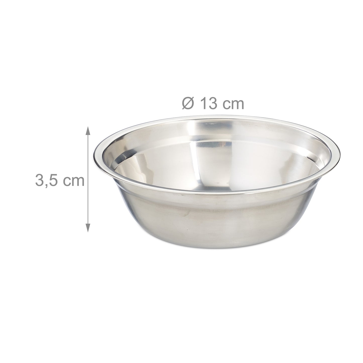 2 pcs. dog food bowls with handles