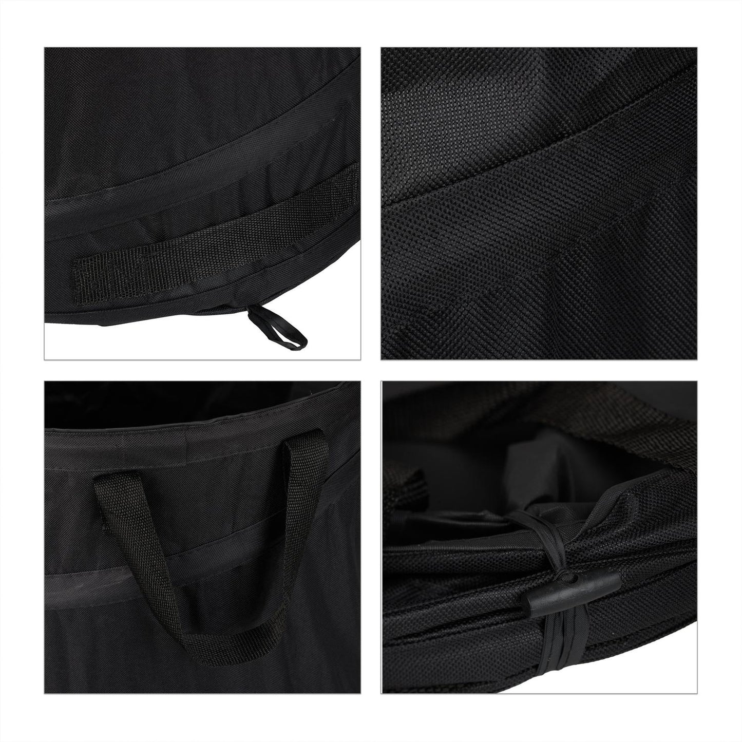 2 pcs. garden bags 120-liter black