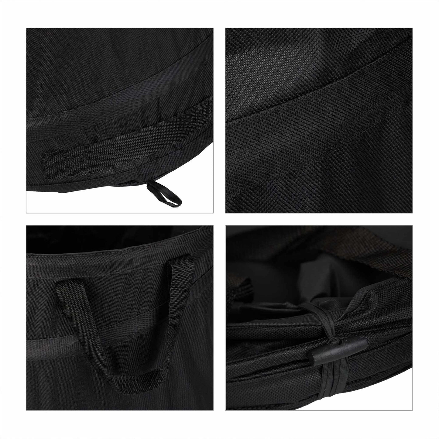 2 pcs. garden bags 120-liter black